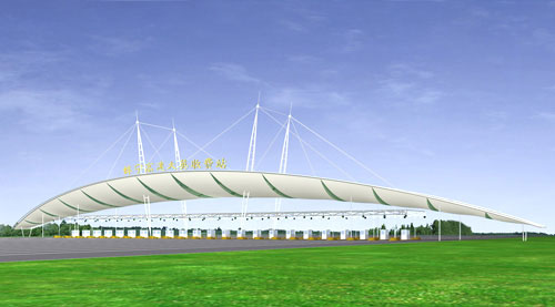 表演中心舞臺膜結構